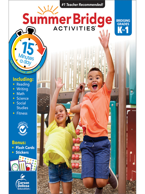 Cover image for Summer Bridge Activities&#174;, Grades K - 1